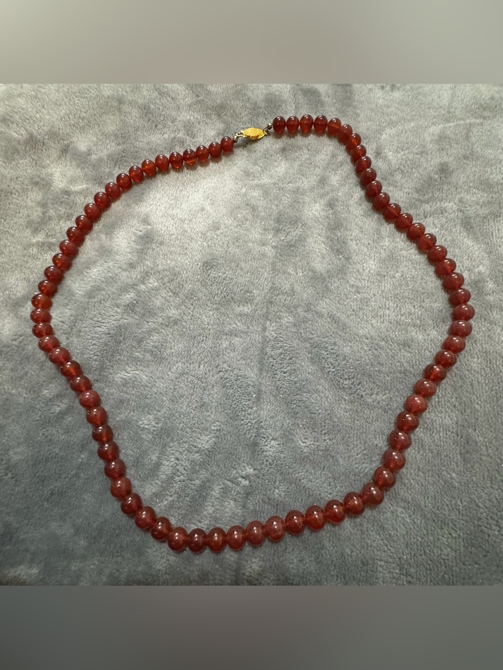 Red Beaded Necklace - Women's Jewelry
